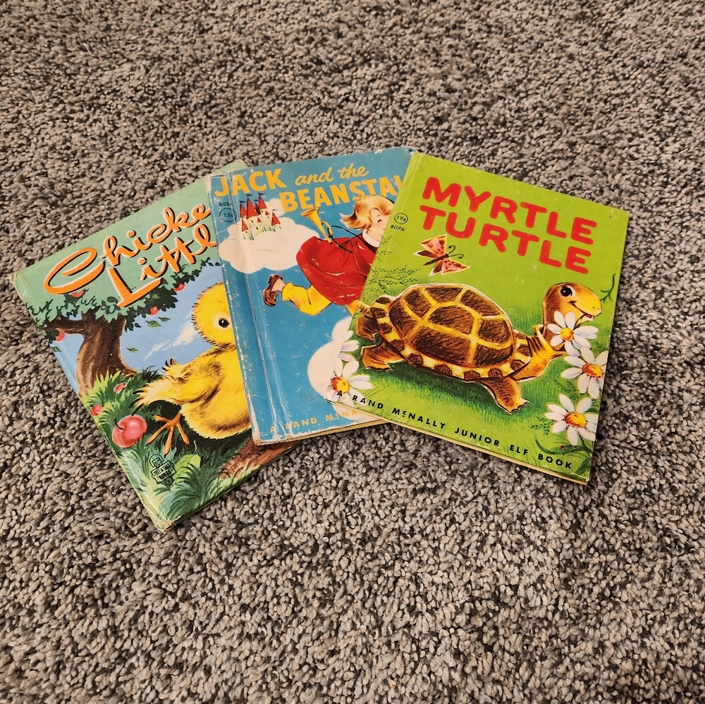 3 vintage children's books